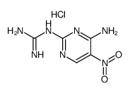 4-amino-2-guanidino-5-nitropyrimidine hydrochloride结构式