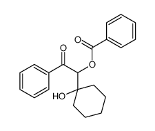 [1-(1-hydroxycyclohexyl)-2-oxo-2-phenylethyl] benzoate Structure