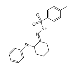 2-phenylselenocyclohexanone tosylhydrazone结构式