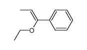 ethyl-(1-phenyl-propenyl)-ether Structure