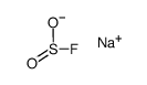 sodium fluorosulfite Structure