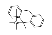 trimethyl-(9-methyl-10H-anthracen-9-yl)germane结构式