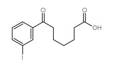 7-(3-iodophenyl)-7-oxoheptanoic acid图片