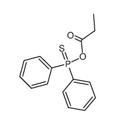 diphenylphosphinothioic propionic anhydride Structure