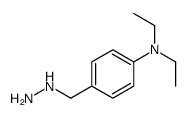 N,N-diethyl-4-(hydrazinylmethyl)aniline结构式