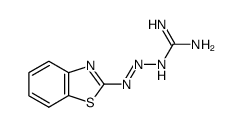 3-Triazenecarboxamidine,1-(2-benzothiazolyl)-(7CI)结构式