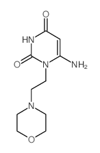 6-Amino-1-(2-morpholin-4-ylethyl)-pyrimidine-2,4(1H,3H)-dione picture