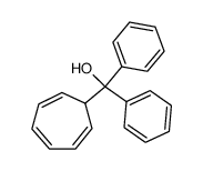 (7-cycloheptatrienyl)diphenylcarbinol Structure