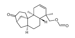 18-formyloxy-17-noraphidicol-2-en-16-one结构式