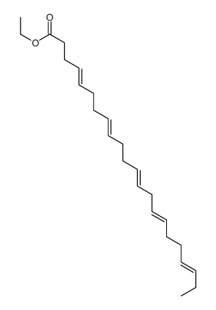 ethyl docosa-4,8,12,15,19-pentaenoate结构式