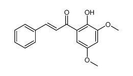 2-Phenyl-1-(2-hydroxy-3,5-dimethoxy-benzoyl)-ethylen Structure