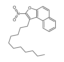 2-nitro-1-undecylbenzo[e][1]benzofuran结构式