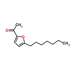 1-(5-Heptyl-2-furyl)ethanone结构式