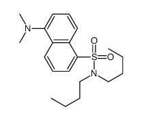 N,N-dibutyl-5-(dimethylamino)naphthalene-1-sulfonamide Structure