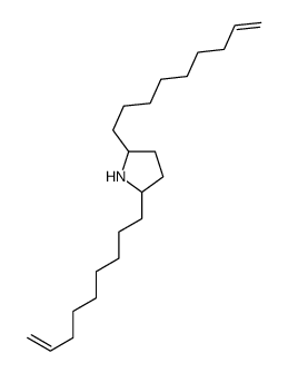 2,5-bis(non-8-enyl)pyrrolidine Structure