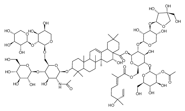 entada saponin III结构式