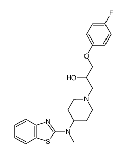 Sabeluzole Structure