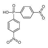 bis(4-nitrophenyl)phosphinic acid Structure