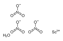 SCANDIUM(III) NITRATE HYDRATE, 99.90% structure