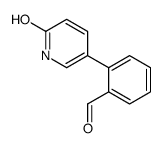 2-(6-oxo-1H-pyridin-3-yl)benzaldehyde Structure