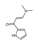 (E)-3-(dimethylamino)-1-(1H-pyrrol-2-yl)prop-2-en-1-one结构式