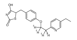 Pioglitazone-d4 (alkyl)结构式