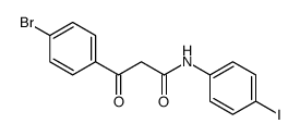 3-(4-bromophenyl)-N-(4-iodophenyl)-3-oxopropanamide picture