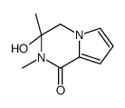 (9CI)-3,4-二氢-3-羟基-2,3-二甲基吡咯并[1,2-a]吡嗪-1(2H)-酮结构式