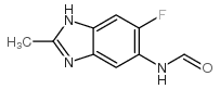 Formamide, N-(6-fluoro-2-methyl-1H-benzimidazol-5-yl)- (9CI)结构式