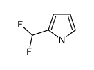 2-(difluoromethyl)-1-methyl-pyrrole Structure