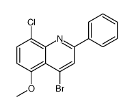 4-bromo-8-chloro-5-methoxy-2-phenylquinoline picture