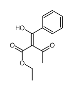 ethyl 2-[hydroxy(phenyl)methylidene]-3-oxobutanoate Structure