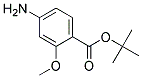 TERT-BUTYL 4-AMINO-2-METHOXYBENZOATE Structure