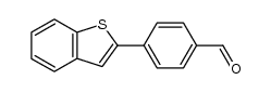 2-(p-formylphenyl)benzo[b]thiophene Structure