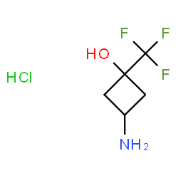 3-Amino-1-(trifluoromethyl)cyclobutan-1-ol hydrochloride picture