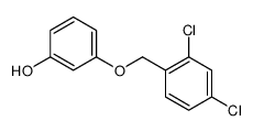 3-[(2,4-dichlorophenyl)methoxy]phenol Structure