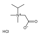 carboxymethyl-dimethyl-propan-2-ylazanium,chloride Structure