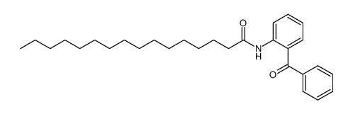 N-(2-benzoylphenyl)palmitamide Structure