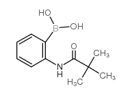 2-(特戊酰胺基)苯硼酸结构式