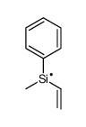 ethenyl-methyl-phenylsilicon Structure