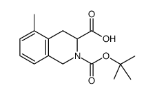 N-BOC-5-METHYL-1,2,3,4-TETRAHYDROISOQUINOLINE-3-CARBOXYLIC ACID picture