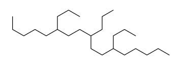 6,9,12-tripropylheptadecane Structure