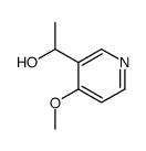 3-Pyridinemethanol,4-methoxy-alpha-methyl-(9CI) Structure