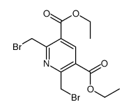 diethyl 2,6-bis(bromomethyl)pyridine-3,5-dicarboxylate Structure