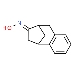 (E)-5,6,8,9-Tetrahydro-5,8-methano-7H-benzocyclohepten-7-one oxime结构式