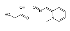 2-hydroxypropanoate,[(E)-(1-methylpyridin-2-ylidene)methyl]-oxoazanium Structure