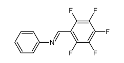 N-Phenyl-2,3,4,5,6-pentafluorobenzenemethanimine Structure