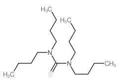 Thiourea,N,N,N',N'-tetrabutyl- Structure