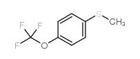 4-(TRIFLUOROMETHOXY)PHENYL METHYLSULFIDE structure