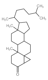 (4|A,5|A,17|A)-4,5-Epoxy-3,17-dihydroxy-4,17-dimethylandrost-2-ene-2-carbonitrile结构式